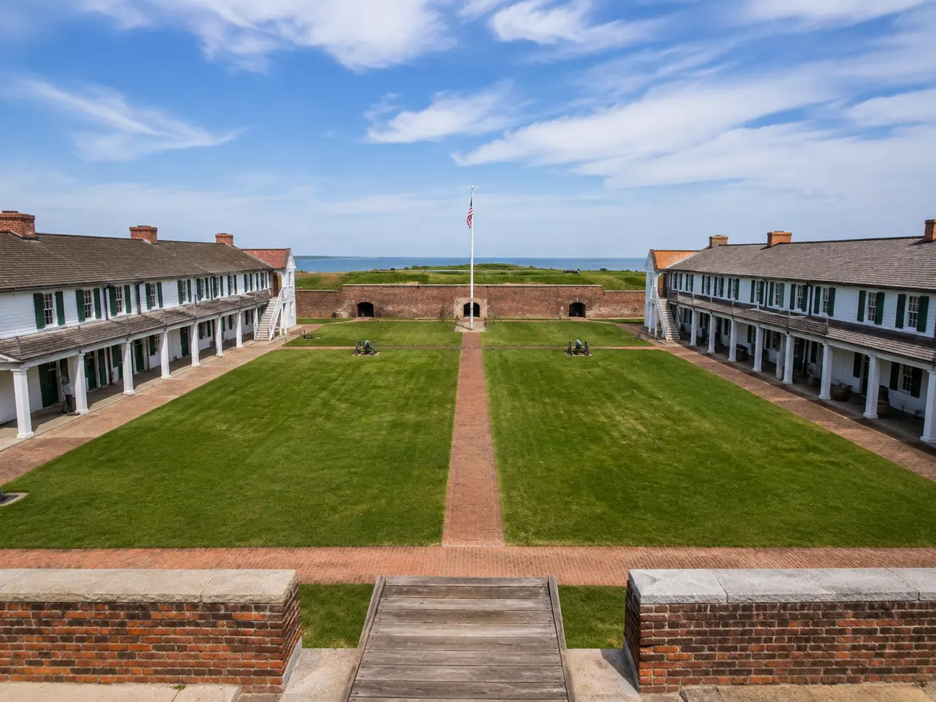 Bâtiments de casernement à Fort McHenry, Baltimore
