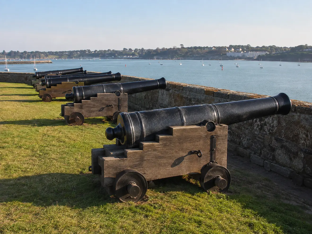 Canons exposés à Fort McHenry, Baltimore